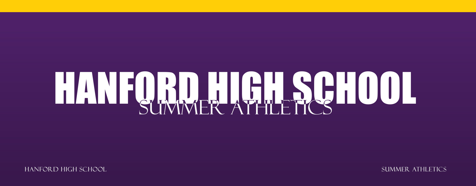 Hanford High School Summer Athletics